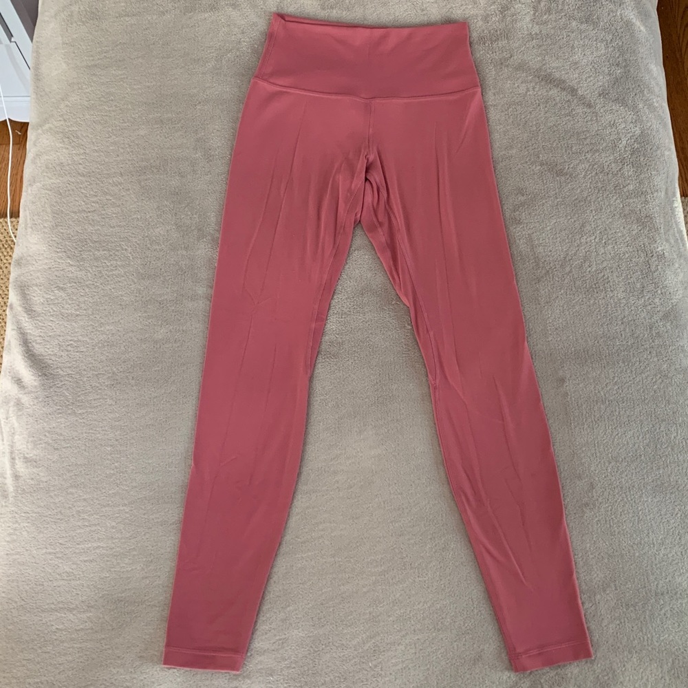 Lululemon align leggings MOSS ROSE 28" inseam